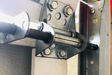 garage door rollers and bearings broken repair