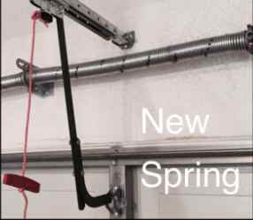 broken garage door spring repair melbourne